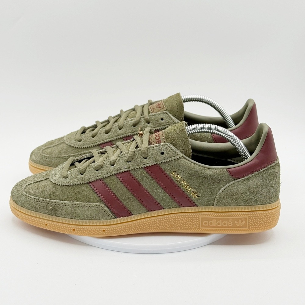 Adidas Handball Spezial Size 13 Mens Focus Olive Gum JQ8297 - NEW - Picture 5 of 10